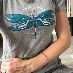 LIFE IS GOOD CHANGE IS GOOD SHIRT